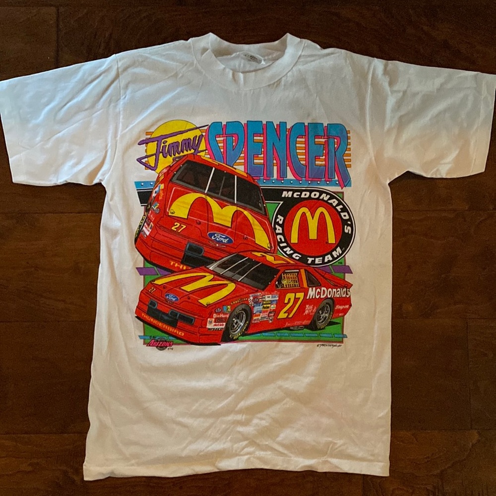 Jimmy Spencer vintage nascar shirt